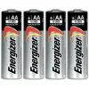 4 Piles Alcalines LR6/AA Energizer Max (1,5V)