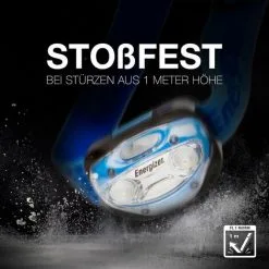 Lampe Frontale LED Energizer Vision HL à Pile(s) 150 G 50 H Bleu, Noir S822721 -Energizer Soldes Boutique 16329403 5