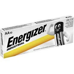 Energizer Industrial LR06 Pile LR6 (AA) Alcaline(s) 1.5 V 10 Pc(s) -Energizer Soldes Boutique 16874538 3