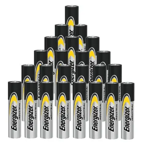 Pile Alcaline Industrial Micro (AAA) - 24 Pièces Energizer 1 Pile Alcaline Industrial Micro (AAA) - 24 Pièces Energizer