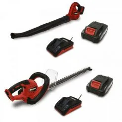 ENERGIZER Pack Taille-haie Et Souffleur Sans Fil 20 V 2 Ah 52 Cm - Nombre De Batterie(s) 2 - Kit De Protection EZPACK20V-2