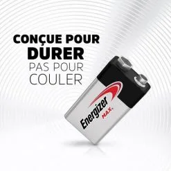 ENERGIZER Lot De 2 Piles Alcaline 9 V Max, 9 V, ENERGIZER 7 ENERGIZER Lot De 2 Piles Alcaline 9 V Max, 9 V, ENERGIZER -Energizer Soldes Boutique 35381620 3