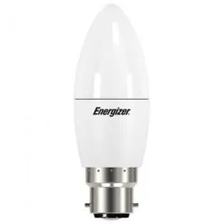 Ampoule LED Flamme B22, 470 Lumens, 5.2W/40W, 2700 K Energizer