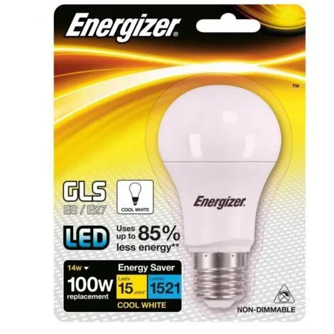 Ampoule LED E27, 1521 Lumens, 14W/100W Energizer 1 Ampoule LED E27, 1521 Lumens, 14W/100W Energizer