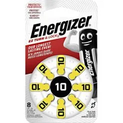 Pile Bouton ZA 10 Zinc-air Energizer 91 MAh 1.4 V 8 Pc(s)