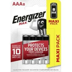 Pile LR3 (AAA) Alcaline(s) Energizer Max LR03 1.5 V 8 Pc(s) 6 Pile LR3 (AAA) Alcaline(s) Energizer Max LR03 1.5 V 8 Pc(s) -Energizer Soldes Boutique 4420885 3