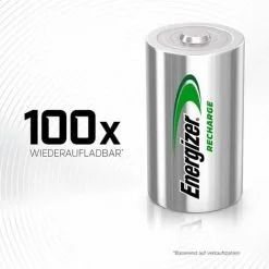 Energizer Power Plus HR20 Pile Rechargeable LR20 (D) NiMH 2500 MAh 1.2 V 2 Pc(s) -Energizer Soldes Boutique 4486809 3