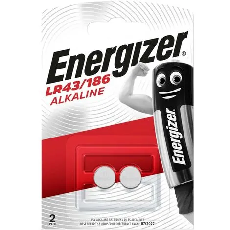 ENERGIZER Pile Alcaline LR43 1.5 V 2-Blister 2 ENERGIZER Pile Alcaline LR43 1.5 V 2-Blister – Image 2