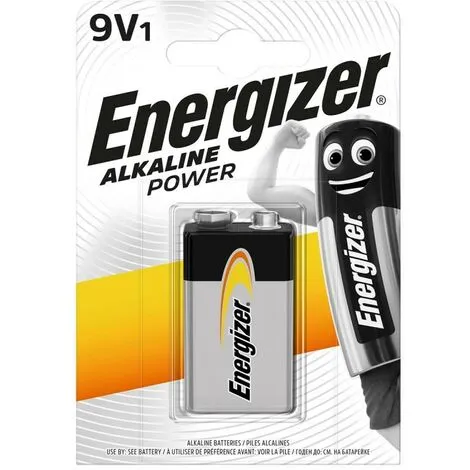 ENERGIZER Pile Alcaline 9 V Power 1-Blister 1 ENERGIZER Pile Alcaline 9 V Power 1-Blister