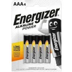 ENERGIZER Pile Alcaline AAA 1.5 V Power 4-Blister