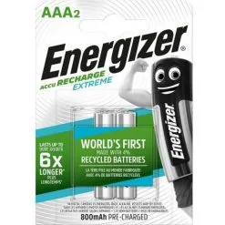 ENERGIZER Batterie Rechargeable NiMH AAA 1.2 V Extreme 800 MAh 2-Blister