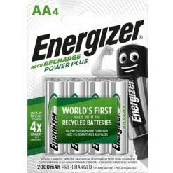 ENERGIZER Batterie Rechargeable NiMH AA 1.2 V Power Plus 2000 MAh 4-Blister