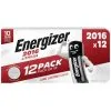 Pile Bouton CR 2016 Lithium Energizer 90 MAh 3 V 12 Pc(s)