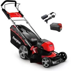 ENERGIZER Tondeuse Sans Fil 40 V 46 Cm 60L Avec Batterie Et Chargeur EZ40VTDE46N-BC