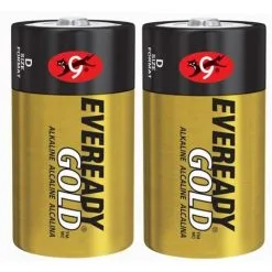 Pile D LR20, Alcaline 1,5V Eveready Gold ENERGIZER