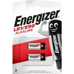 Energizer Pile Bouton Alkaline E90 FSB2 - Single-use Battery - Alcaline - 1,5 V - Noir - Argent - 80 Mm - 12 Mm (7638900295634)